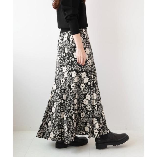 ジャーナルスタンダード レリューム（JOURNAL STANDARD relume）/《WEB限定追加》レトロフラワープリントマーメイドスカート