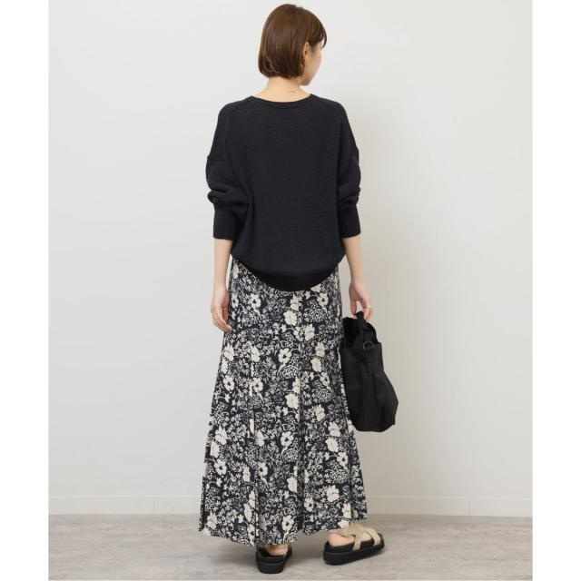 ジャーナルスタンダード レリューム（JOURNAL STANDARD relume）/《WEB限定追加》レトロフラワープリントマーメイドスカート