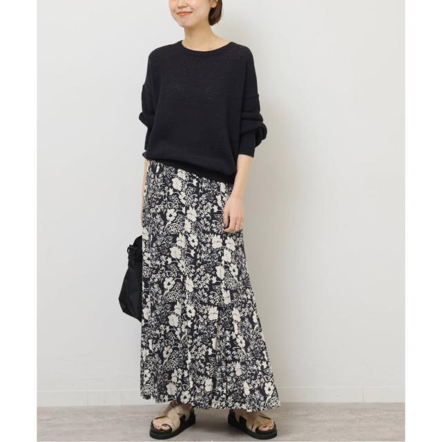 ジャーナルスタンダード レリューム（JOURNAL STANDARD relume）/《WEB限定追加》レトロフラワープリントマーメイドスカート