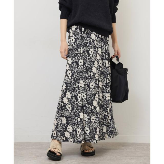 ジャーナルスタンダード レリューム（JOURNAL STANDARD relume）/《WEB限定追加》レトロフラワープリントマーメイドスカート