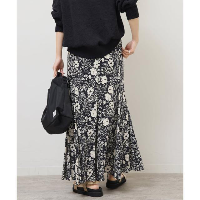 ジャーナルスタンダード レリューム（JOURNAL STANDARD relume）/《WEB限定追加》レトロフラワープリントマーメイドスカート