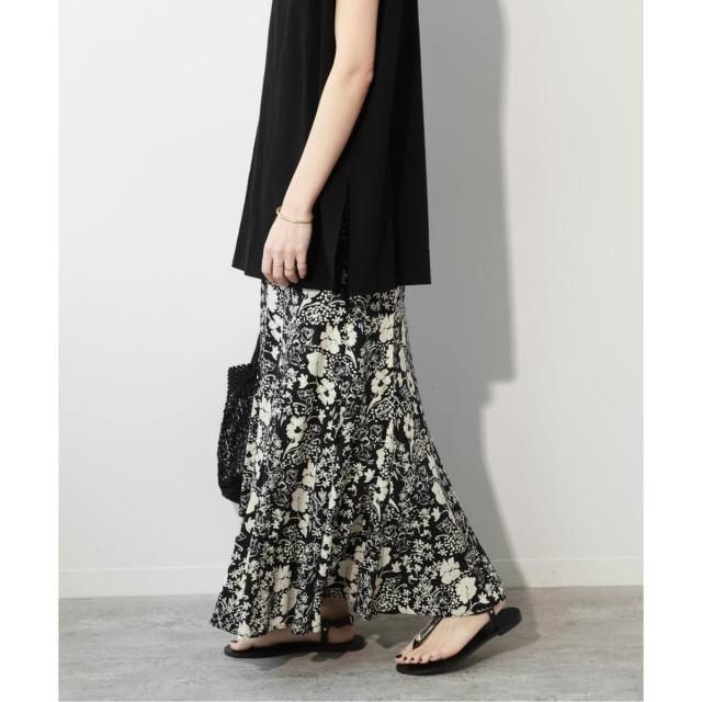 ジャーナルスタンダード レリューム（JOURNAL STANDARD relume）/《WEB限定追加》レトロフラワープリントマーメイドスカート
