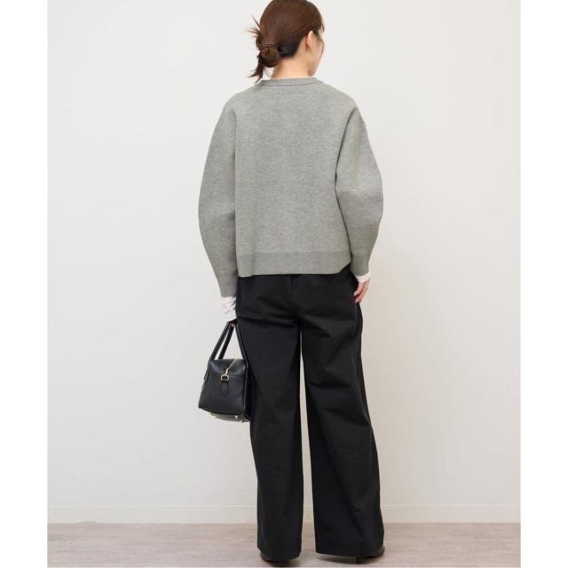 ジャーナルスタンダード レリューム（JOURNAL STANDARD relume）/《追加予約》ダブルニットメタルボタンカーディガン