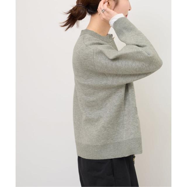 ジャーナルスタンダード レリューム（JOURNAL STANDARD relume）/《追加予約》ダブルニットメタルボタンカーディガン