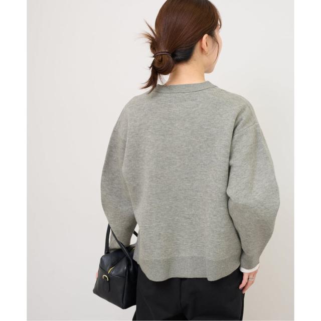 ジャーナルスタンダード レリューム（JOURNAL STANDARD relume）/《追加予約》ダブルニットメタルボタンカーディガン