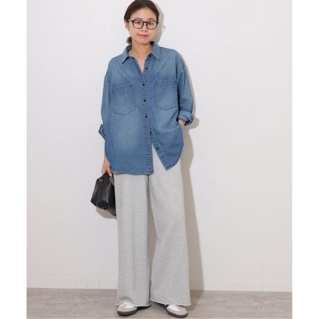 ジャーナルスタンダード レリューム（JOURNAL STANDARD relume）/《WEB限定追加》デニムオーバーサイズシャツ