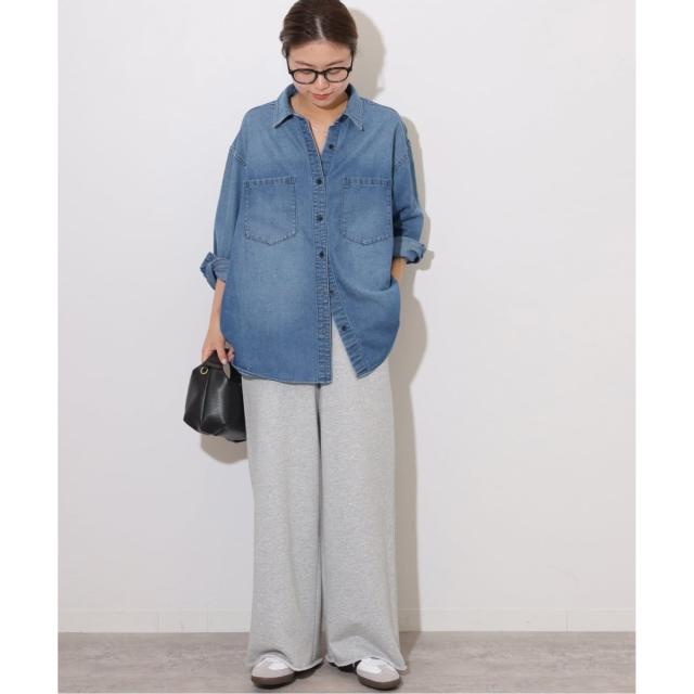 ジャーナルスタンダード レリューム（JOURNAL STANDARD relume）/《WEB限定追加》デニムオーバーサイズシャツ