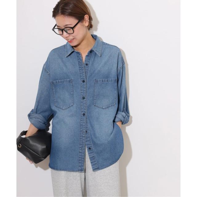 ジャーナルスタンダード レリューム（JOURNAL STANDARD relume）/《WEB限定追加》デニムオーバーサイズシャツ