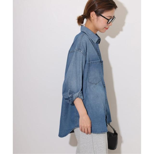 ジャーナルスタンダード レリューム（JOURNAL STANDARD relume）/《WEB限定追加》デニムオーバーサイズシャツ