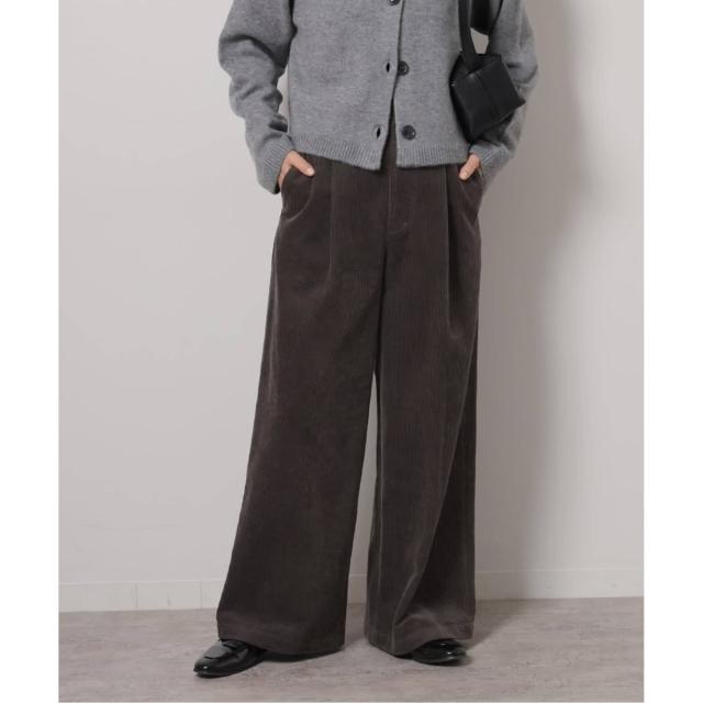 ジャーナルスタンダード レリューム（JOURNAL STANDARD relume）/《追加2》ウォッシャブルコーデュロイタックワイドパンツ