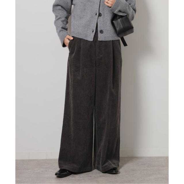 ジャーナルスタンダード レリューム（JOURNAL STANDARD relume）/《追加2》ウォッシャブルコーデュロイタックワイドパンツ