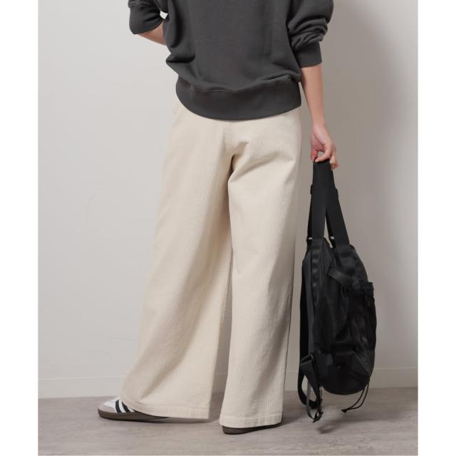ジャーナルスタンダード レリューム（JOURNAL STANDARD relume）/《追加2》ウォッシャブルコーデュロイタックワイドパンツ