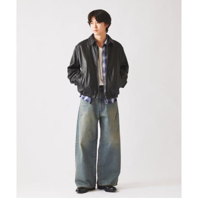 ジャーナルスタンダード レリューム（JOURNAL STANDARD relume）/《予約》スモーキーデニム スーパーワイド エンジニアド パンツ