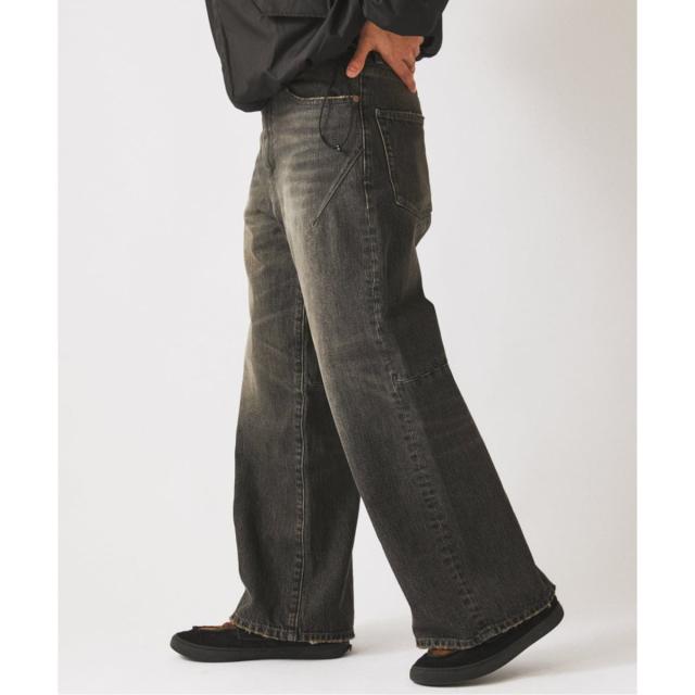 ジャーナルスタンダード レリューム（JOURNAL STANDARD relume）/《予約》スモーキーデニム スーパーワイド エンジニアド パンツ