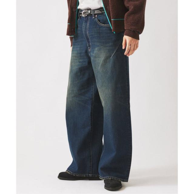 ジャーナルスタンダード レリューム（JOURNAL STANDARD relume）/《予約》スモーキーデニム スーパーワイド エンジニアド パンツ