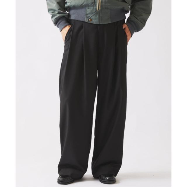 ジャーナルスタンダード レリューム（JOURNAL STANDARD relume）/《予約》ヒールカット ルーズ ライトスラックス