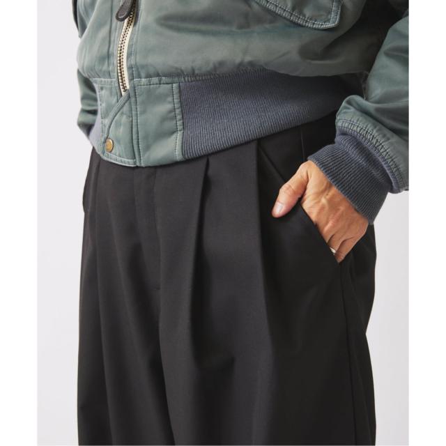 ジャーナルスタンダード レリューム（JOURNAL STANDARD relume）/《予約》ヒールカット ルーズ ライトスラックス