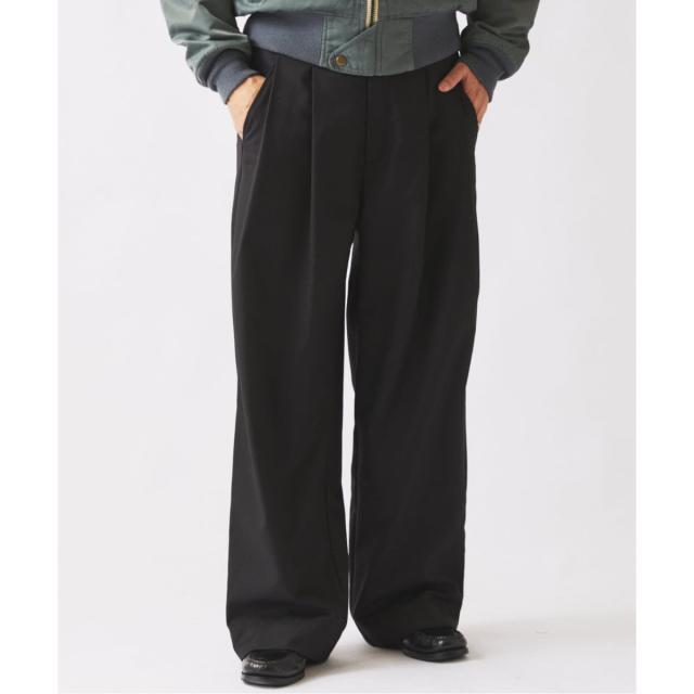 ジャーナルスタンダード レリューム（JOURNAL STANDARD relume）/《予約》ヒールカット ルーズ ライトスラックス