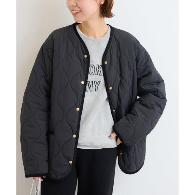 ジャーナルスタンダード レリューム（JOURNAL STANDARD relume）/《追加予約2》コクーンキルティングブルゾン