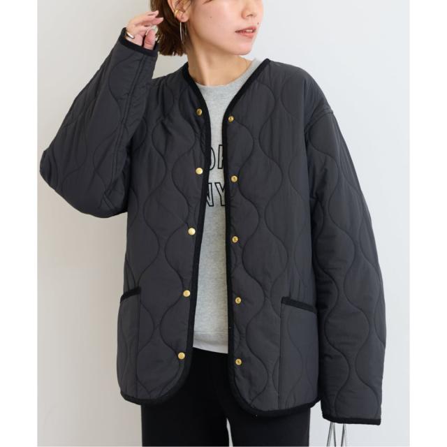 ジャーナルスタンダード レリューム（JOURNAL STANDARD relume）/《追加予約2》コクーンキルティングブルゾン