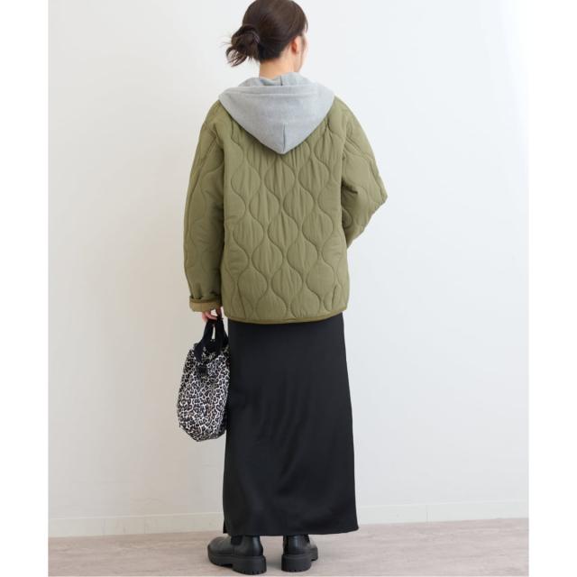 ジャーナルスタンダード レリューム（JOURNAL STANDARD relume）/《追加予約2》コクーンキルティングブルゾン