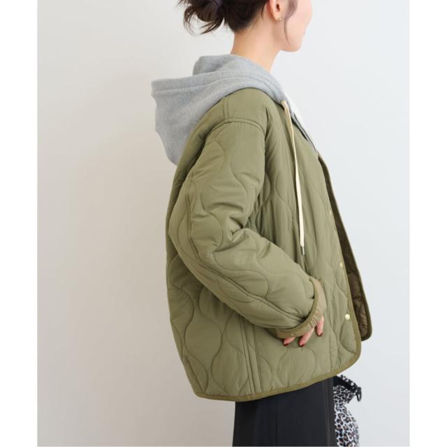 ジャーナルスタンダード レリューム（JOURNAL STANDARD relume）/《追加予約2》コクーンキルティングブルゾン