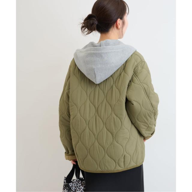 ジャーナルスタンダード レリューム（JOURNAL STANDARD relume）/《追加予約2》コクーンキルティングブルゾン