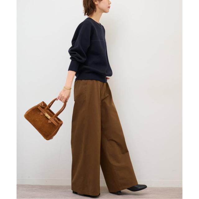 ジャーナルスタンダード レリューム（JOURNAL STANDARD relume）/《追加予約》スウェットライクドルマンプルオーバー