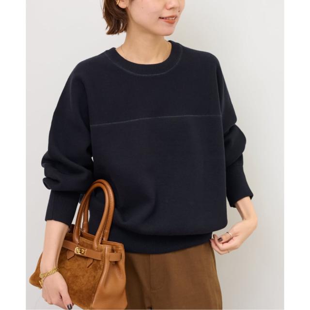 ジャーナルスタンダード レリューム（JOURNAL STANDARD relume）/《追加予約》スウェットライクドルマンプルオーバー