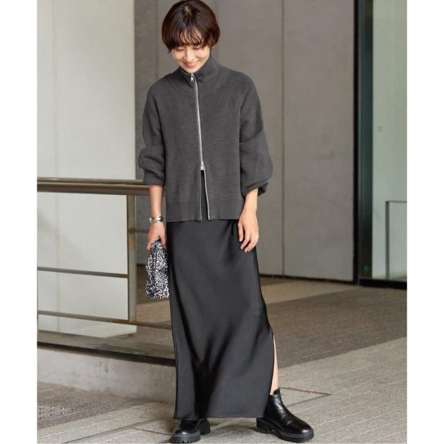 ジャーナルスタンダード レリューム（JOURNAL STANDARD relume）/《追加3》ダブルジップニットカーディガン