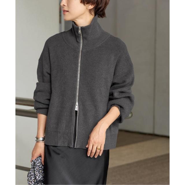 ジャーナルスタンダード レリューム（JOURNAL STANDARD relume）/《追加3》ダブルジップニットカーディガン