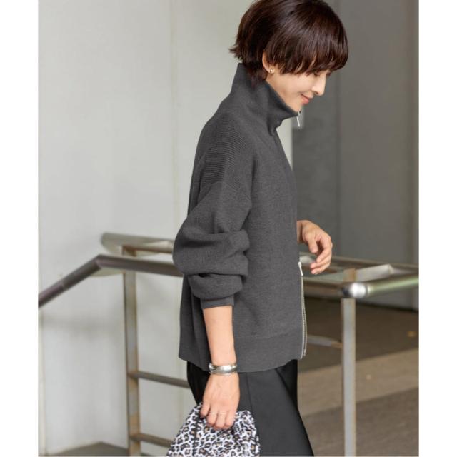 ジャーナルスタンダード レリューム（JOURNAL STANDARD relume）/《追加3》ダブルジップニットカーディガン