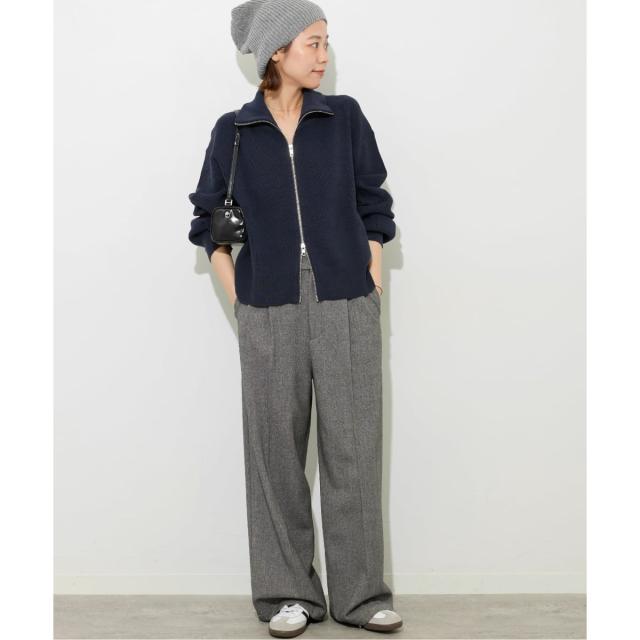 ジャーナルスタンダード レリューム（JOURNAL STANDARD relume）/《追加3》ダブルジップニットカーディガン