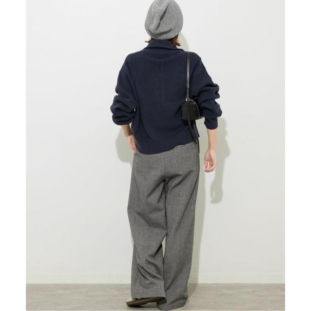 ジャーナルスタンダード レリューム（JOURNAL STANDARD relume）/《追加3》ダブルジップニットカーディガン