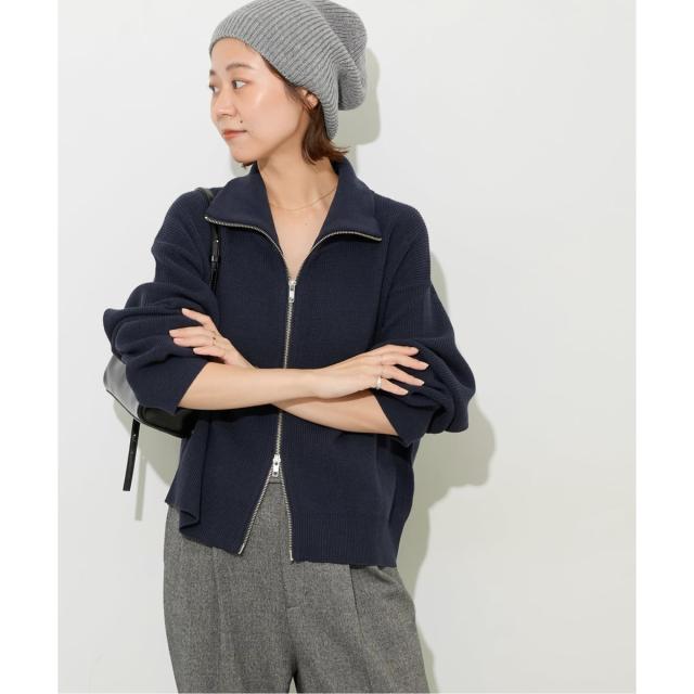ジャーナルスタンダード レリューム（JOURNAL STANDARD relume）/《追加3》ダブルジップニットカーディガン