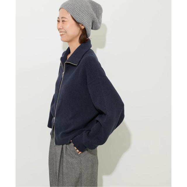ジャーナルスタンダード レリューム（JOURNAL STANDARD relume）/《追加3》ダブルジップニットカーディガン