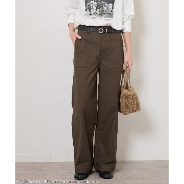 ジャーナルスタンダード レリューム（JOURNAL STANDARD relume）/《追加26》ワイドベイカーパンツ