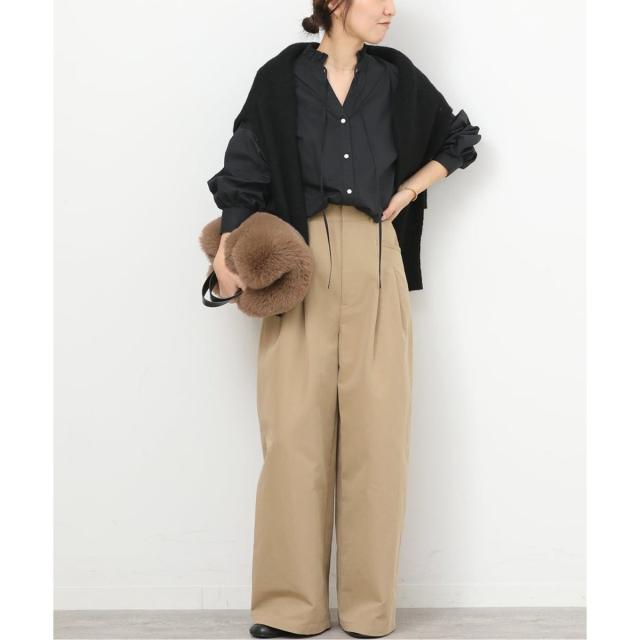 ジャーナルスタンダード レリューム（JOURNAL STANDARD relume）/《追加4》ハイカウントコットンスタンドカラー2way