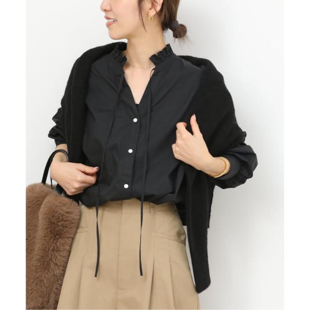 ジャーナルスタンダード レリューム（JOURNAL STANDARD relume）/《追加4》ハイカウントコットンスタンドカラー2way