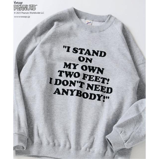 ジャーナルスタンダード レリューム（JOURNAL STANDARD relume）/《予約》PEANUTS / ピーナッツ 別注 FANTASY A&G INC プリントスウェ…