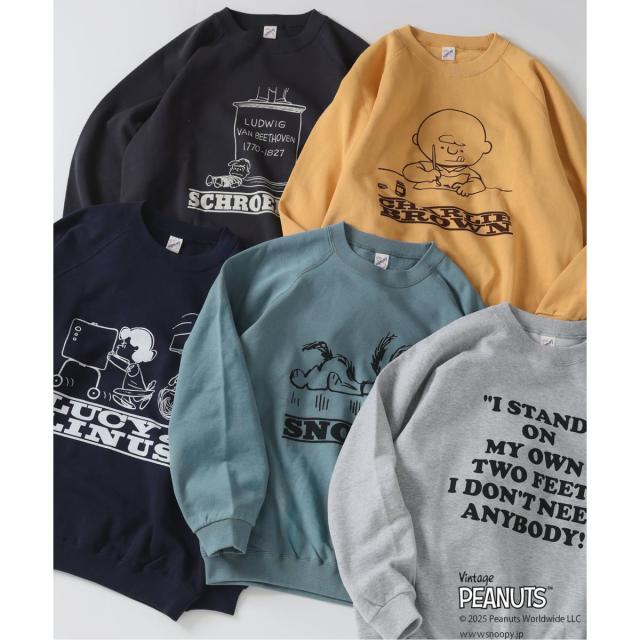 ジャーナルスタンダード レリューム（JOURNAL STANDARD relume）/《予約》PEANUTS / ピーナッツ 別注 FANTASY A&G INC プリントスウェ…