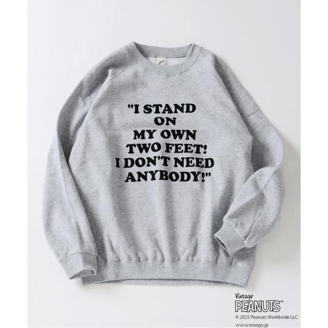 ジャーナルスタンダード レリューム（JOURNAL STANDARD relume）/《予約》PEANUTS / ピーナッツ 別注 FANTASY A&G INC プリントスウェ…