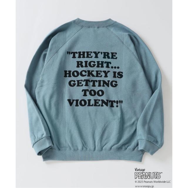 ジャーナルスタンダード レリューム（JOURNAL STANDARD relume）/《予約》PEANUTS / ピーナッツ 別注 FANTASY A&G INC プリントスウェ…