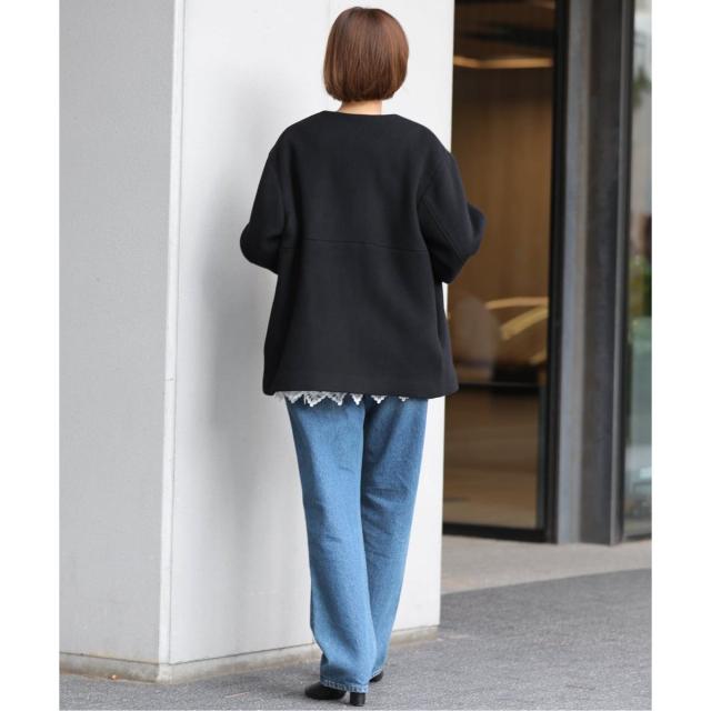 ジャーナルスタンダード レリューム（JOURNAL STANDARD relume）/《追加3》スーパーファインビーバークルーネックコート