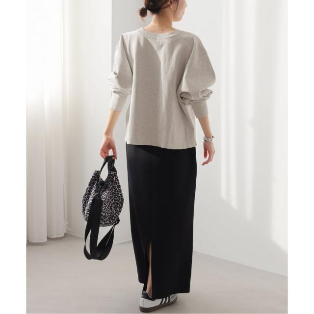 ジャーナルスタンダード レリューム（JOURNAL STANDARD relume）/《予約》［26SS新作］クロップドフロッキーロゴスウェット