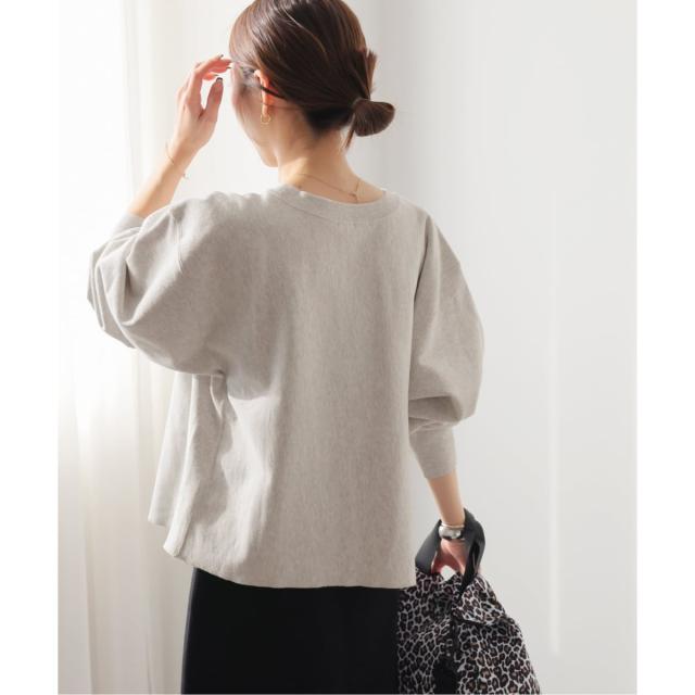 ジャーナルスタンダード レリューム（JOURNAL STANDARD relume）/《予約》［26SS新作］クロップドフロッキーロゴスウェット