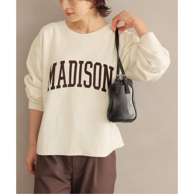 ジャーナルスタンダード レリューム（JOURNAL STANDARD relume）/《予約》［26SS新作］クロップドフロッキーロゴスウェット