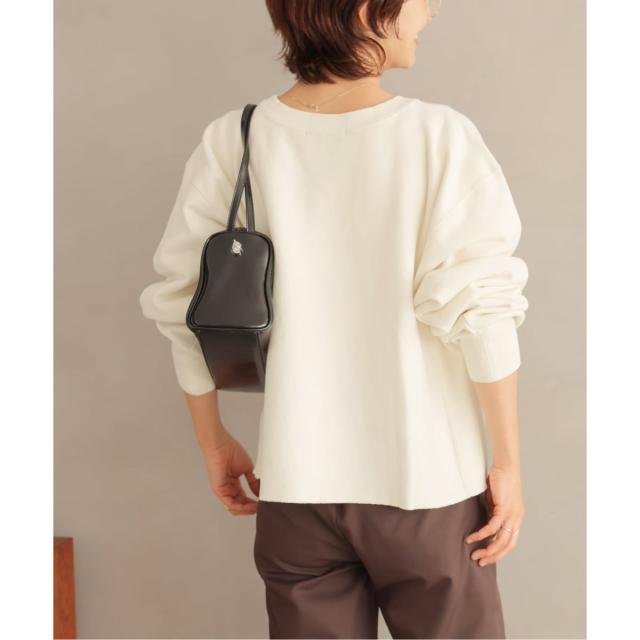 ジャーナルスタンダード レリューム（JOURNAL STANDARD relume）/《予約》［26SS新作］クロップドフロッキーロゴスウェット