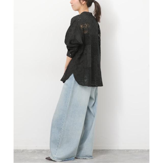 ジャーナルスタンダード レリューム（JOURNAL STANDARD relume）/《追加予約》パッチワークレースシャツ