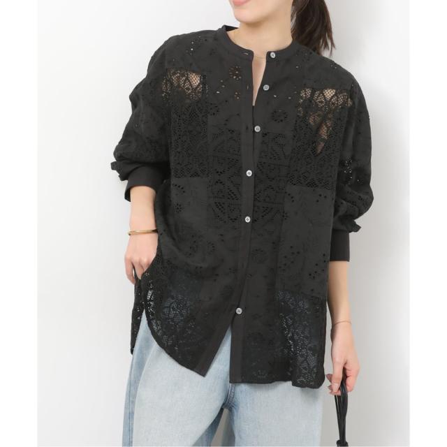 ジャーナルスタンダード レリューム（JOURNAL STANDARD relume）/《追加予約》パッチワークレースシャツ